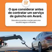 O que considerar antes de contratar um serviço de guincho em Avaré.