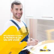 NÃO IMPORTA O LUGAR, A FILTROS & CIA VAI INSTALAR!