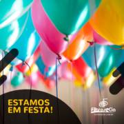 ESTAMOS EM FESTA!