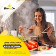 UTILIZE ÁGUA FILTRADA PARA COZINHAR!