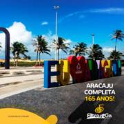 ARACAJU COMPLETA 165 ANOS