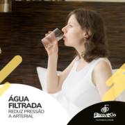 ÁGUA FILTRADA REDUZ A PRESSÃO ARTERIAL