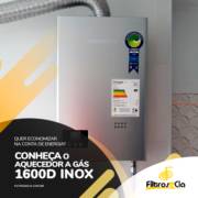 AQUECEDOR DE ÁGUA A GÁS