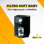 Beba água pura e cristalina