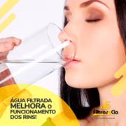 ÁGUA FILTRADA MELHORA O FUNCIONAMENTO DOS RINS!