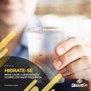 HIDRATE-SE AINDA MAIS NO CALOR