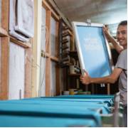 Como é o método de impressão Silk Screen