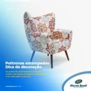 POLTRONAS ESTAMPADAS - DICA DE DECORAÇÃO