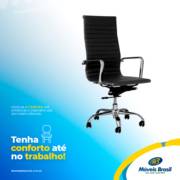 CONFORTO ATÉ NO TRABALHO!