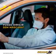 POSSO DIRIGIR SEM MÁSCARA?