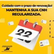 Mantenha sua CNH regularizada