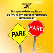 Diferença das placas de PARE