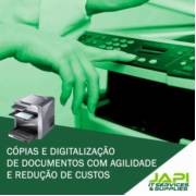 CÓPIAS E DIGITALIZAÇÃO DE DOCUMENTOS COM AGILIDADE E REDUÇÃO DE CUSTOS