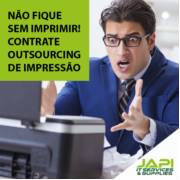 NÃO FIQUE SEM IMPRIMIR! CONTRATE OUTSOURCING DE IMPRESSÃO