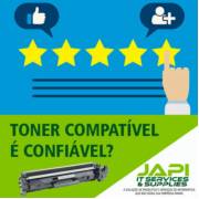 É confiável adquirir Toner compatível?
