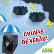 CHUVAS DE VERÃO! COMO CUIDAR DOS EQUIPAMENTOS?