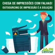 CHEGA DE IMPRESSÕES COM FALHAS! OUTSOURCING DE IMPRESSÃO É A SOLUÇÃO