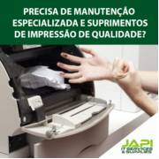 PRECISA DE MANUTENÇÃO ESPECIALIZADA E SUPRIMENTOS DE IMPRESSÃO DE QUALIDADE?
