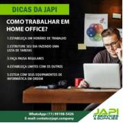 DICAS DA JAPI - COMO TRABALHAR EM HOME OFFICE