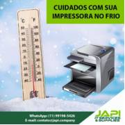 CUIDADOS COM SUA IMPRESSORA PRINCIPALMENTE NO FRIO