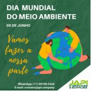 DIA MUNDIA DO MEIO AMBIENTE - 5 DE JUNHO