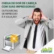 CHEGA DE DOR DE CABEÇA COM SUAS IMPRESSORAS! OUTSOURCING DE IMPRESSÃO É A SOLUÇÃO