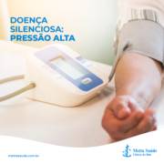 DOENÇA SILENCIOSA: PRESSÃO ALTA