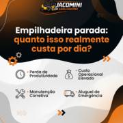 Empilhadeira parada: quanto isso realmente custa por dia?