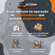 Erros comuns na operação de empilhadeiras que passam despercebidos