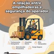 A relação entre empilhadeiras e segurança do operador