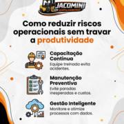 Como reduzir riscos operacionais sem travar a produtividade
