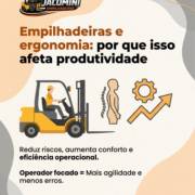 Empilhadeiras e ergonomia: por que isso afeta produtividade
