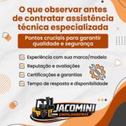 O que observar antes de contratar assistência técnica especializada