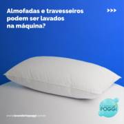 Almofadas e Travesseiros podem ser lavados na máquina?