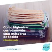 Como higienizar corretamente a sua máscara de tecido