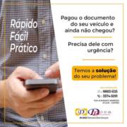 Entrega de documentação do veículo