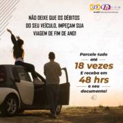 Não deixe que os débitos do seu veículo impeçam sua viagem de fim de ano!