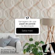 Vantagens de usar papel de parede na decoração
