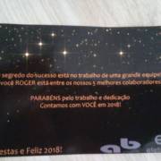 Orgulho de ser reconhecido.
