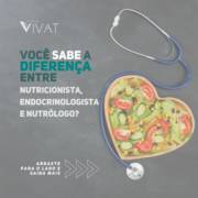 Você sabe a diferença entre nutricionista, endocrinologista e nutrólogo ?