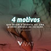4 Motivos que fazem a insônia ser uma grande ameaça ao coração