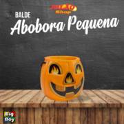 Hallowen na Pilão Shop Abobora para pedir doces