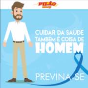 Novembro Azul previna-se contra o câncer de próstata.