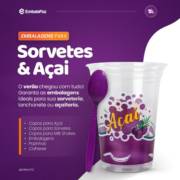 Embalagens para Sorvetes e Açaí!