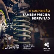 A suspensão também precisa de revisão!