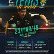 1° Torneio Aberto de Tênis de Mesa