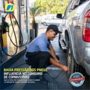 Baixa pressão dos Pneus, influencia no consumo de Combustível