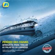PERÍODO DAS CHUVAS! Aproveite para trocar as palhetas do limpador