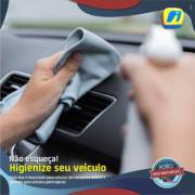 Não esqueça, higienize seu veículo
