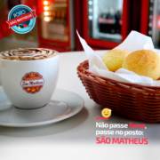 NÃO PASSE FOME, PASSE NO POSTO SÃO MATHEUS